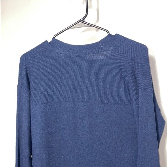 Time and tru Women's Navy Blue Sweater - Picture 8 of 8